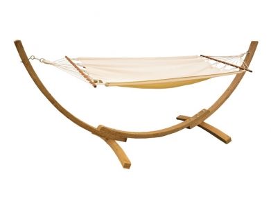 Závěsná houpačka z masivu