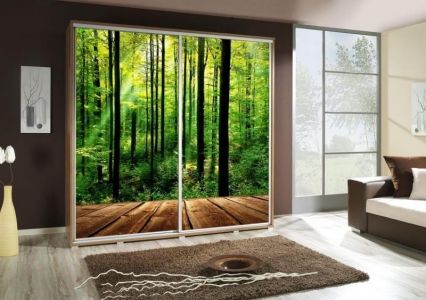 Šatní skříň PEM 205 les