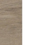 Dub Burgundy / bílý lesk