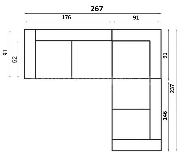 Sedací souprava BALTIKA 2