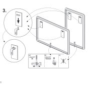 Koupelnové zrcadlo STELLA  LED - 50