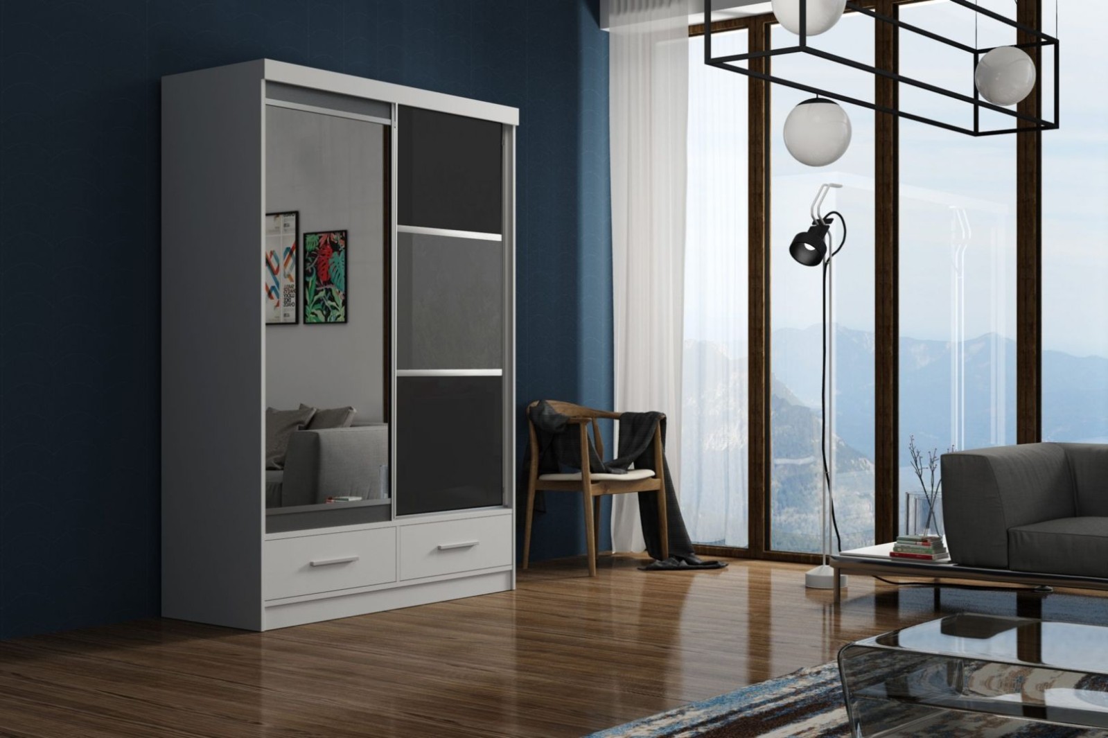 Šatní skříň MARGO 150 II