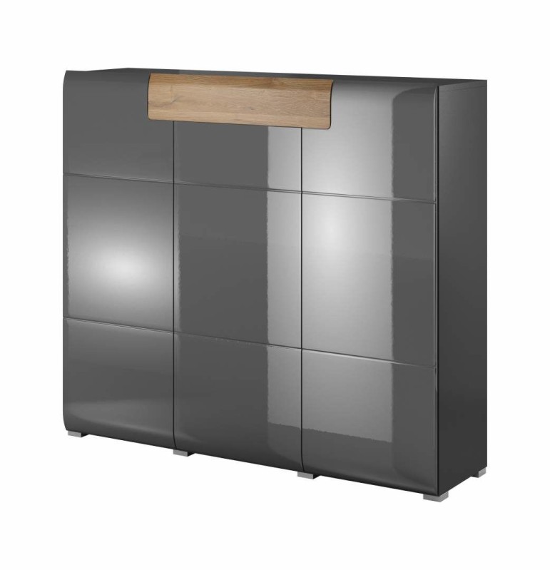 Komoda I TOLEDO Šedá/ Dub Grandson