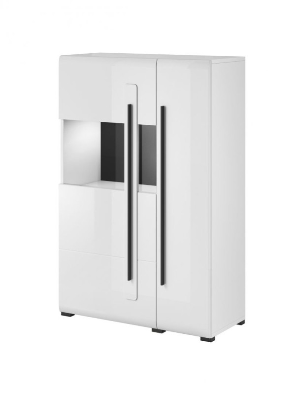 Obývací pokoj TULSA Bílá - bílý lesk