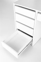 Toaletní stolek HOLLYWOOD XL BÍLÝ