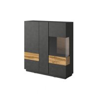 Vitrína III SILKE Matera - Dub Wotan