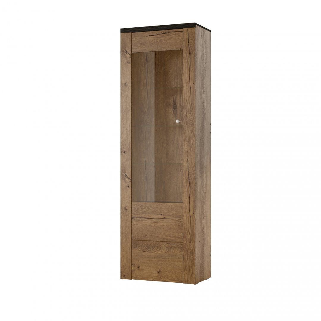 Vitrína I LARONA Dub Lefkas