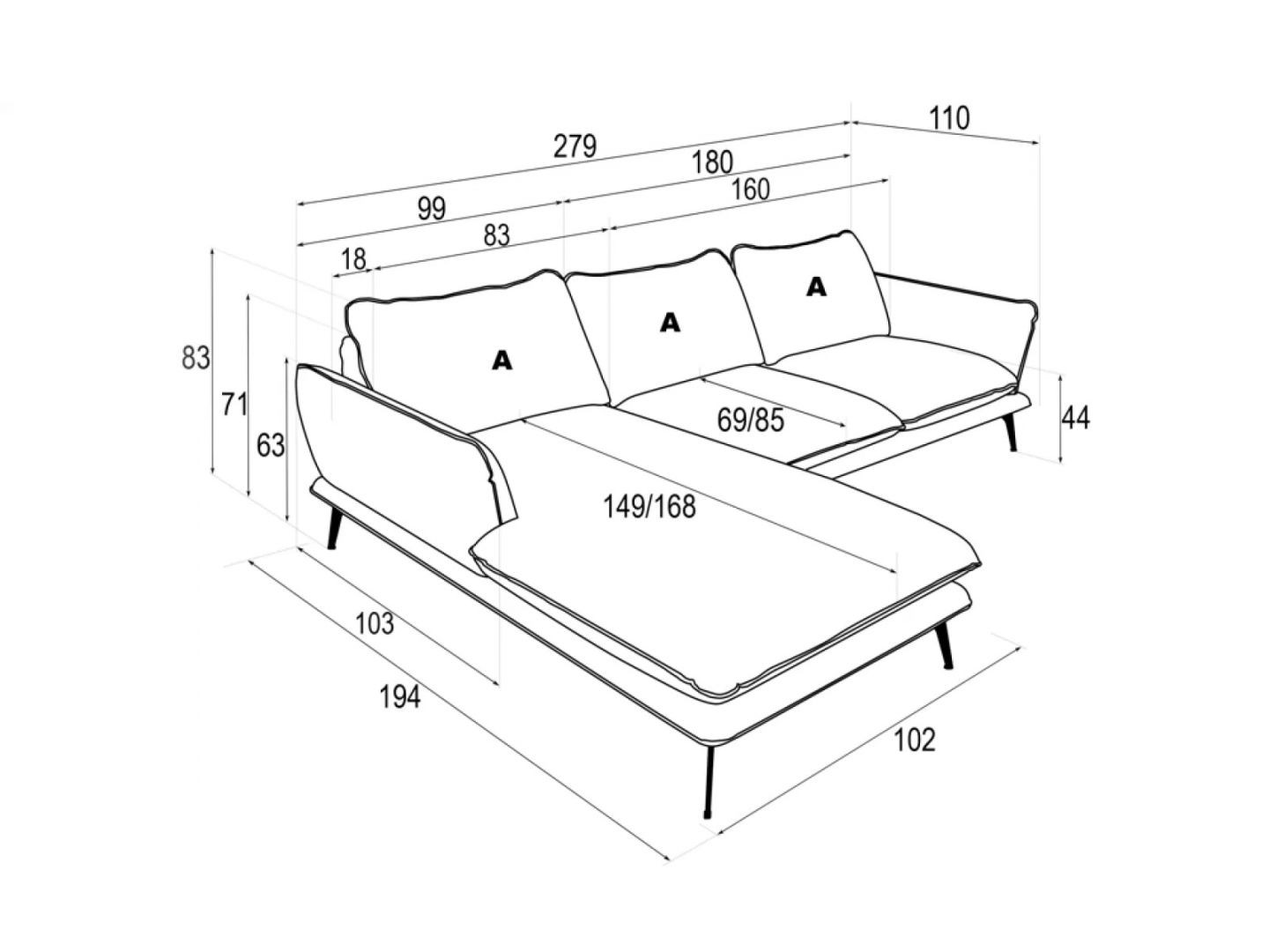 Sedací souprava PORTIMA 1