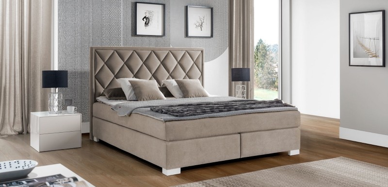 Manželská postel BOXSPRING 402