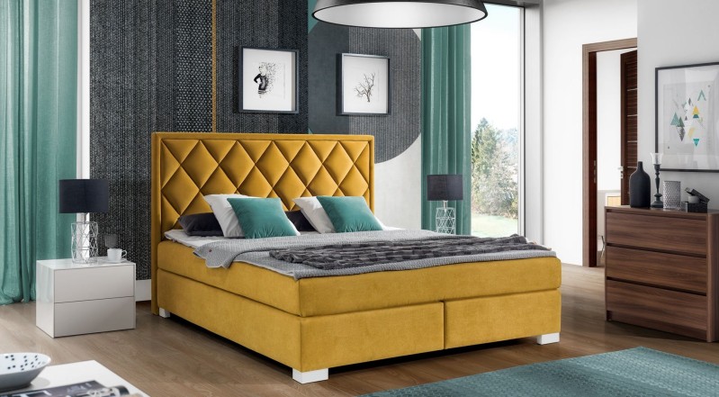 Manželská postel BOXSPRING 402