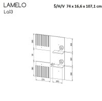 Obývací pokoj LAMELO