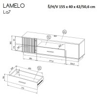 Obývací pokoj LAMELO