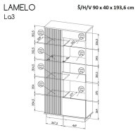 Obývací pokoj LAMELO II