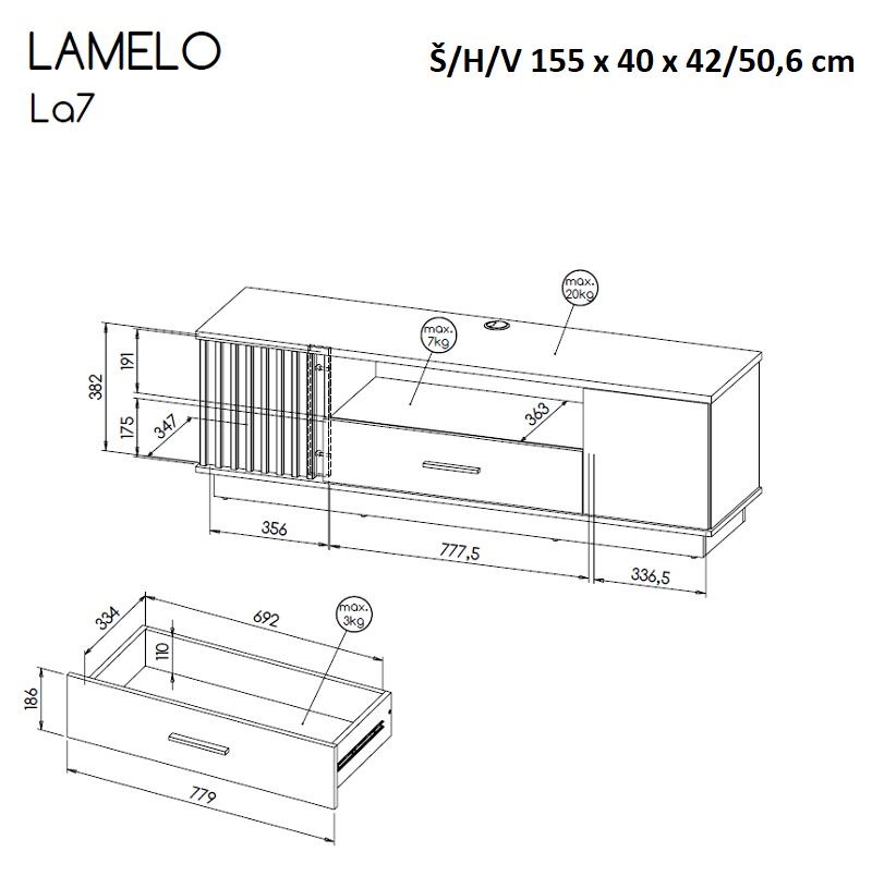 Obývací pokoj LAMELO II