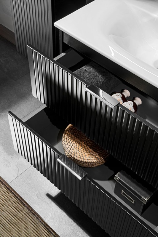 Koupelnová sestava ADELLE ČERNÁ 95