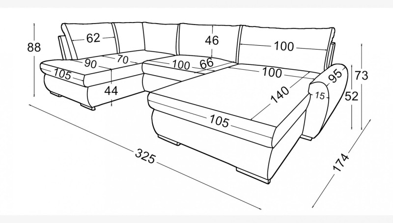 Sedací souprava KANON - VYŘAZENO