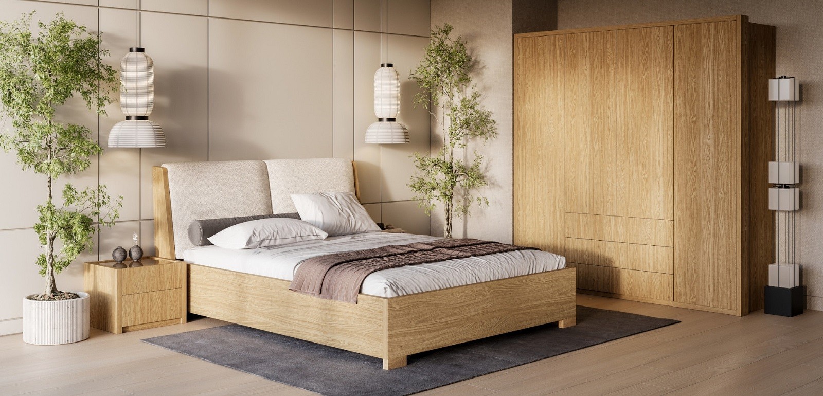 Šatní skříň MODELO 4D3S