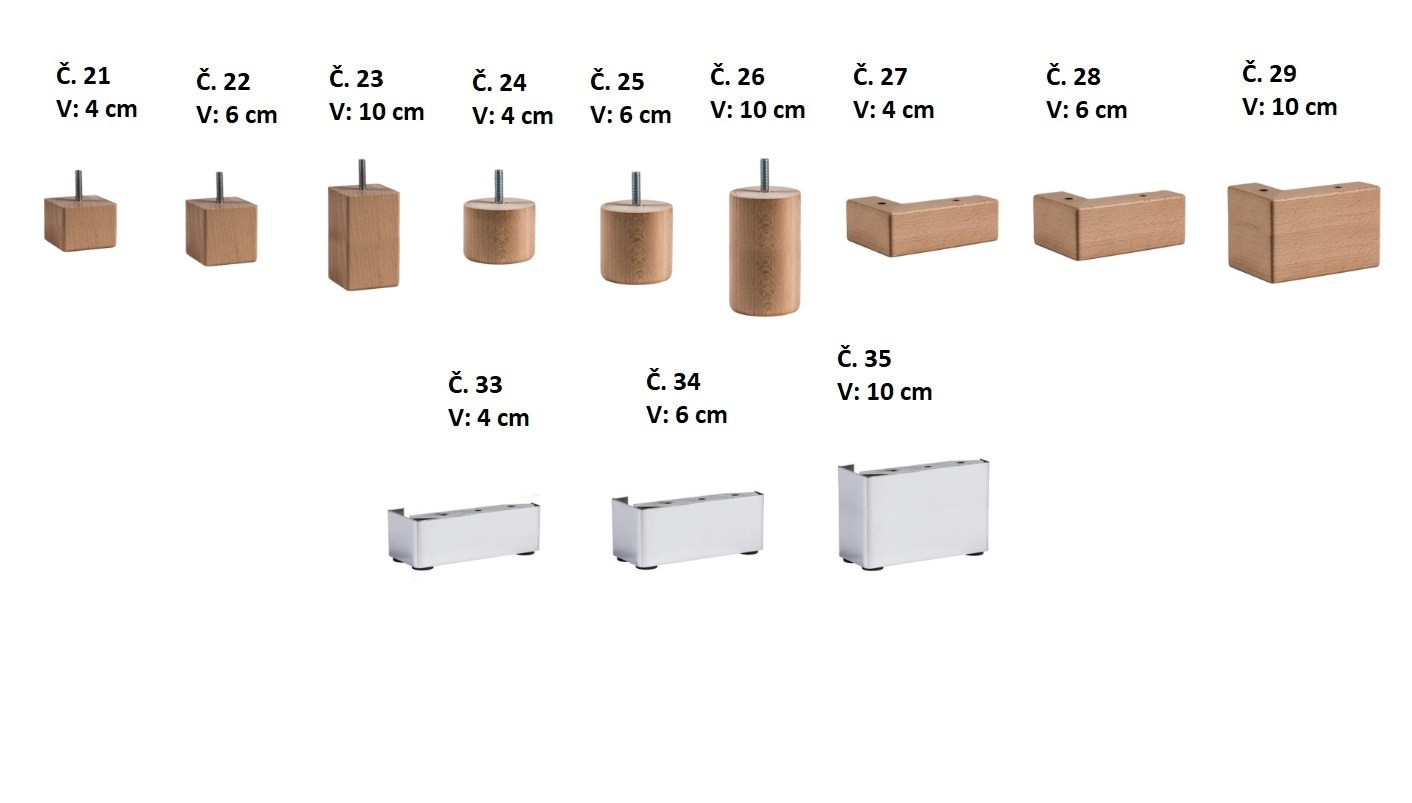 Manželská postel CHARLOTA