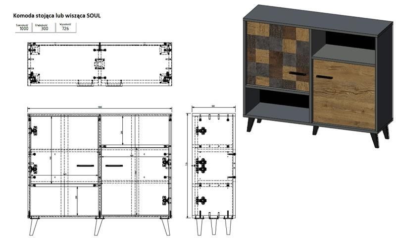 Komoda Soul 2D