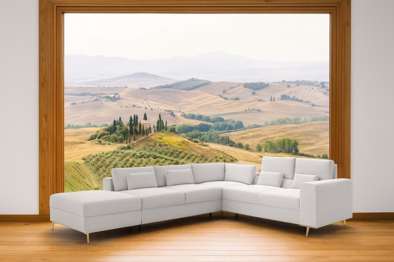 Rohová sedací souprava CHROME NEW