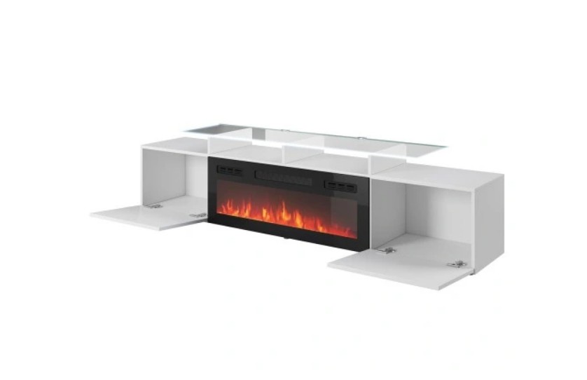 TV komoda Nova s krbem