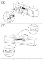 TV komoda Nova s krbem