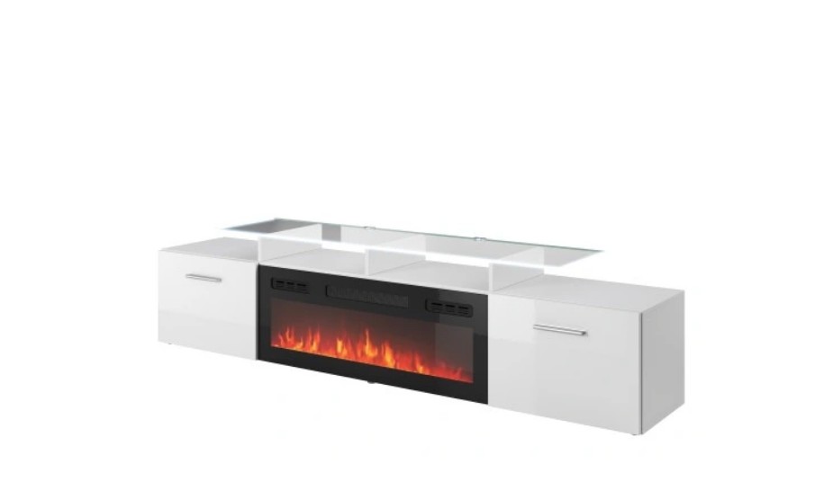 TV komoda Nova s krbem