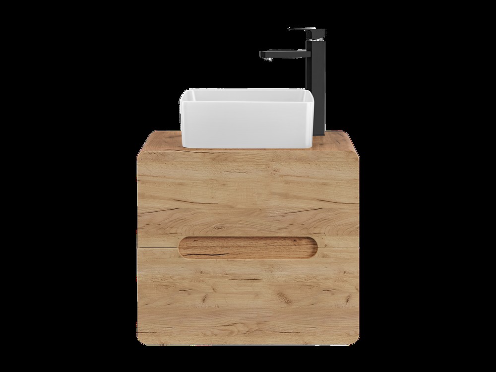 Koupelnová skříňka ARUSA DUB 829 - pod umyvadlo 80