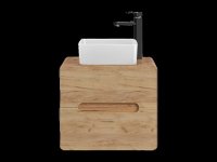 Koupelnová skříňka ARUSA DUB 829 - pod umyvadlo 80