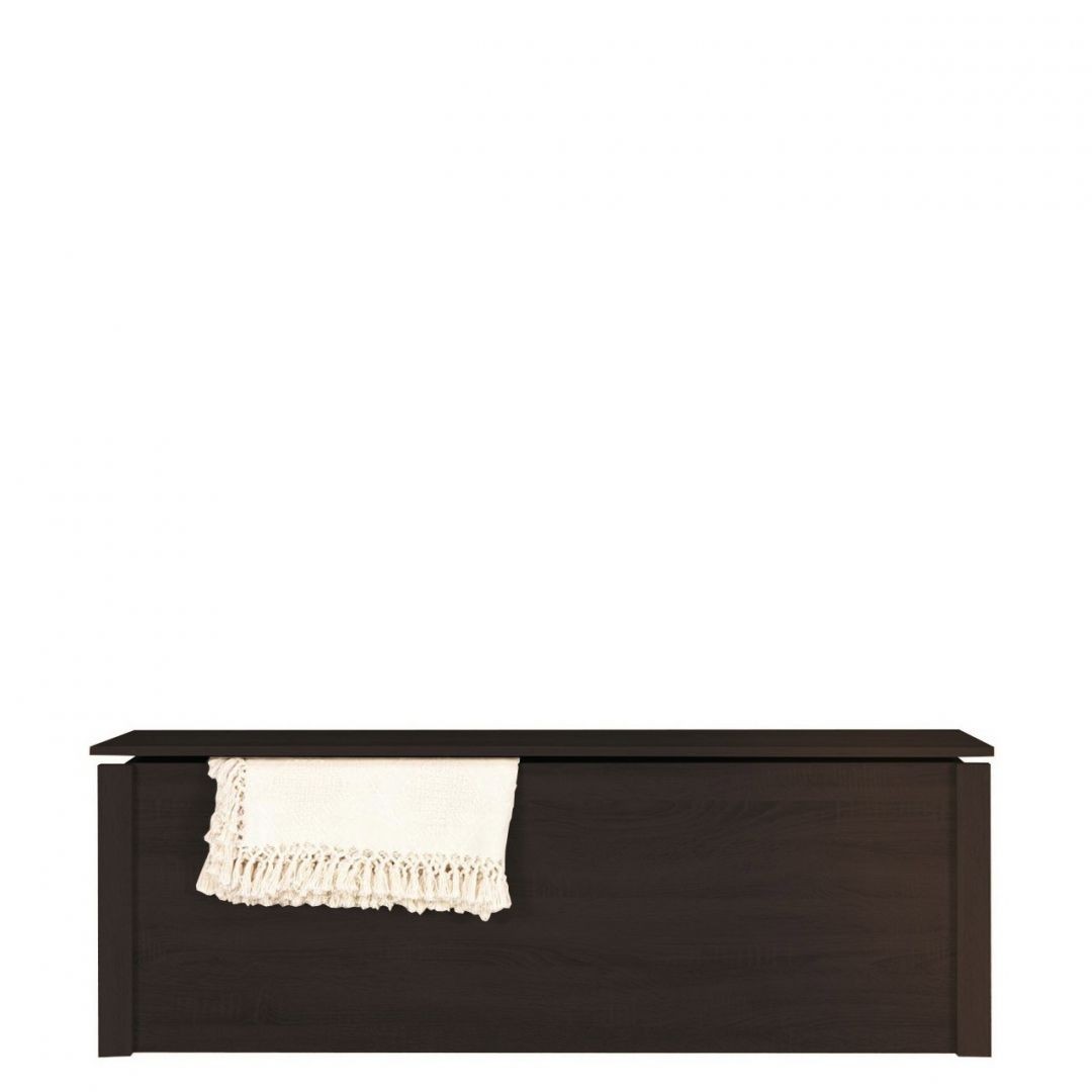 Truhla na lůžkoviny Finezia F19 Dub Sonoma čokoláda