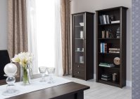 Vitrína Finezia F23 Dub Sonoma čokoláda