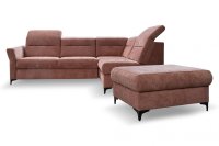 Kožený taburet PARKER