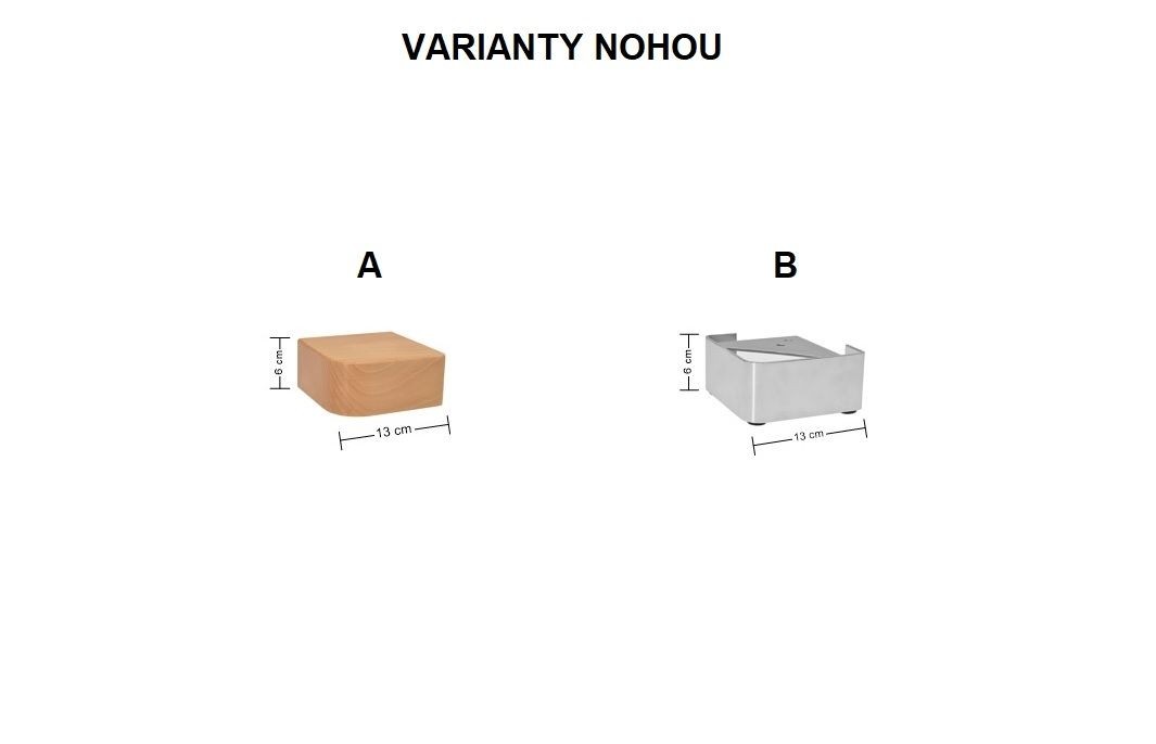 Manželská postel MONAKO