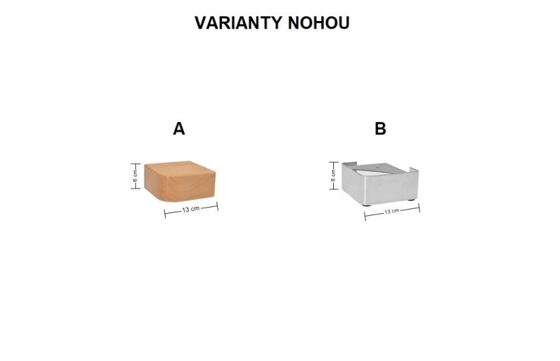 Manželská postel MONAKO