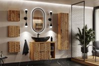 Koupelnová skříňka XYLO 81-01 - poličky dřevo