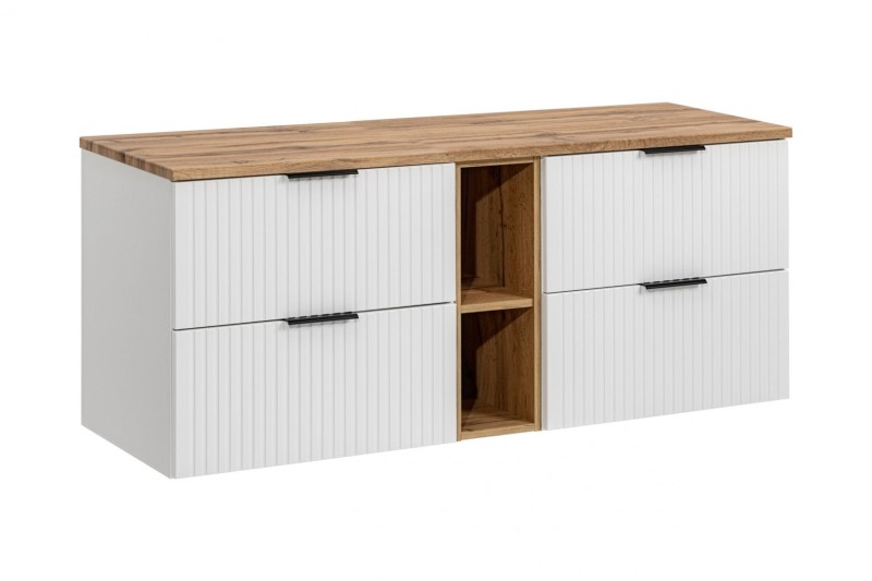 Koupelnová skříňka ADELLE BÍLÁ 82-60 - pod umyvadlo 140