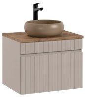 Koupelnová skříňka IKONIC KAŠMÍR 82-80 - pod umyvadlo 80 + Poličky 81-01