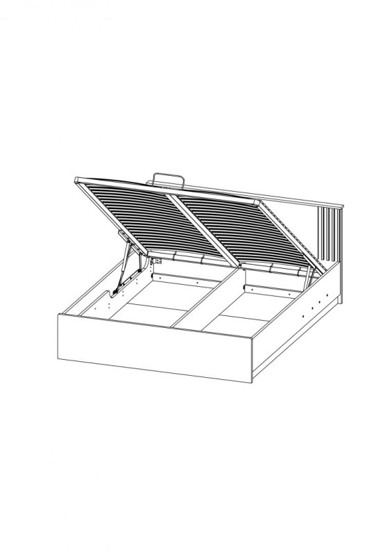 Manželská postel LAMELO 26