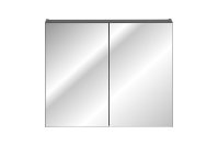 Koupelnová skříňka SANTA FEE ČERNÁ 84-80 - závěsná zrcadlo 80