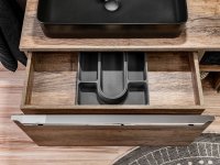 Koupelnová skříňka SANTA FEE ČERNÁ 82-60 - pod umyvadlo 80