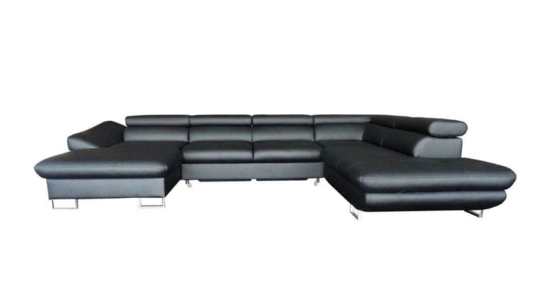 Kožená sedací souprava AVOLA do U