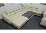 Kožená sedací souprava AVOLA do U