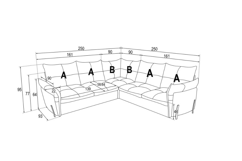 Sedací souprava ALMEIRA 3