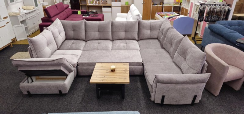 Sedací souprava ALMEIRA do U