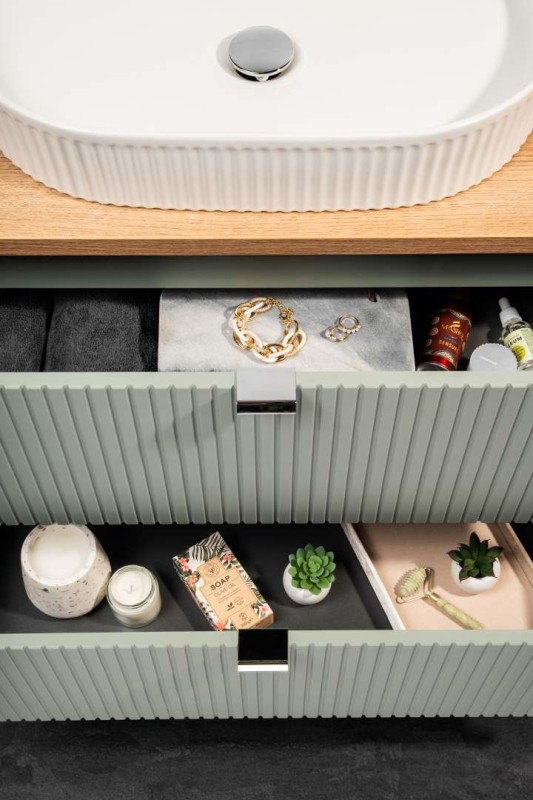 Koupelnová sestava LINE ŠALVĚJ 90