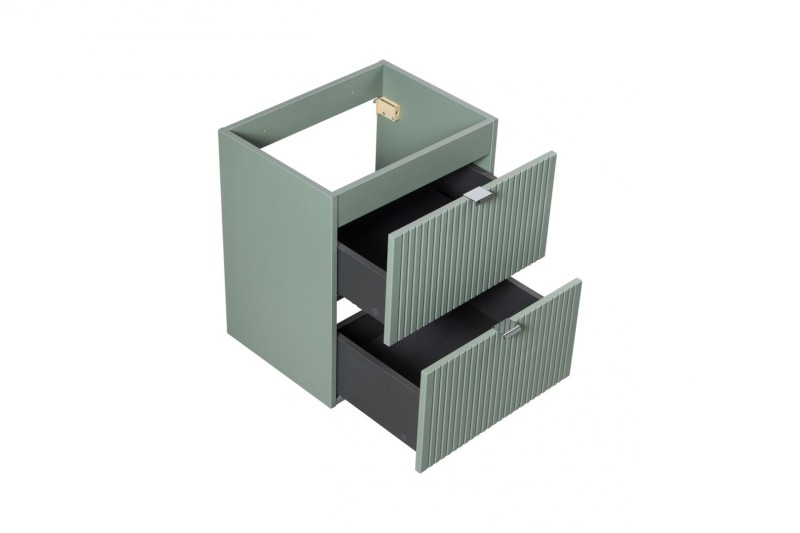 Koupelnová skříňka LINE ŠALVĚJ 82-60 2S - pod umyvadlo 60