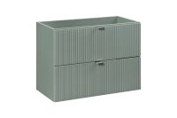 Koupelnová skříňka LINE ŠALVĚJ 82-80 2S - pod umyvadlo 80