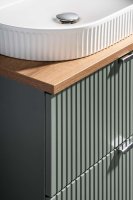 Koupelnová skříňka LINE ŠALVĚJ 82-60 2D - pod umyvadlo 60