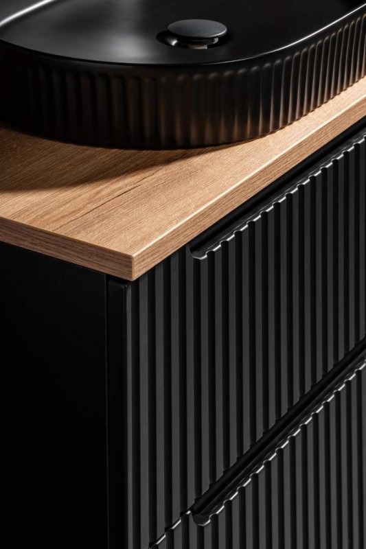 Koupelnová sestava NOVA ČERNÁ 90