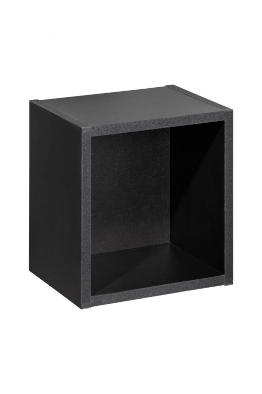 Koupelnová skříňka NOVA ČERNÁ 83-27 Q - závěsná